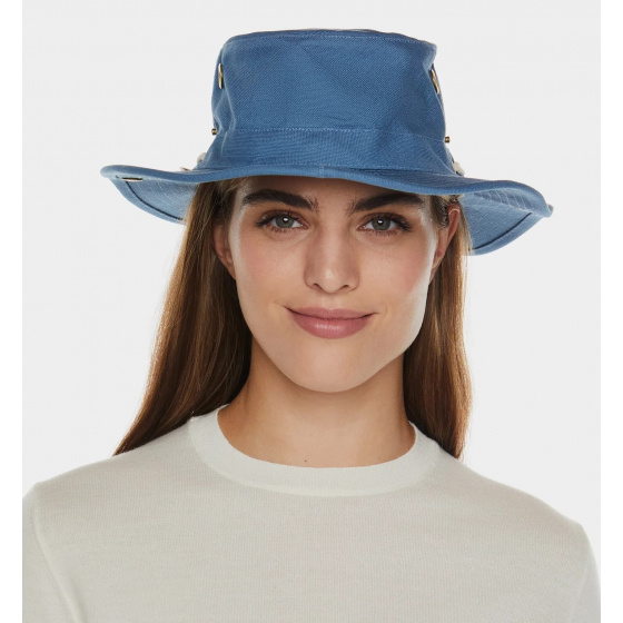 Chapeau Traveller T3 Coton Bleu Ciel - Tilley Chapeau Traveller T3 Coton Bleu Ciel - Tilley