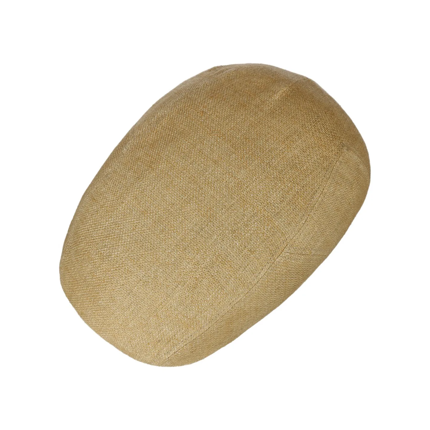Ivy Beige Linen Flat Cap - Stetson