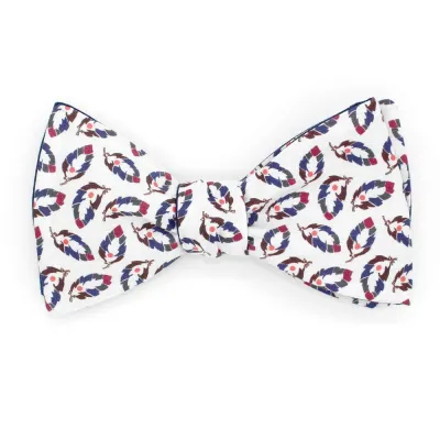 Nœud Papillon Fleuri Liberty Fancy - Le Coq En Pap