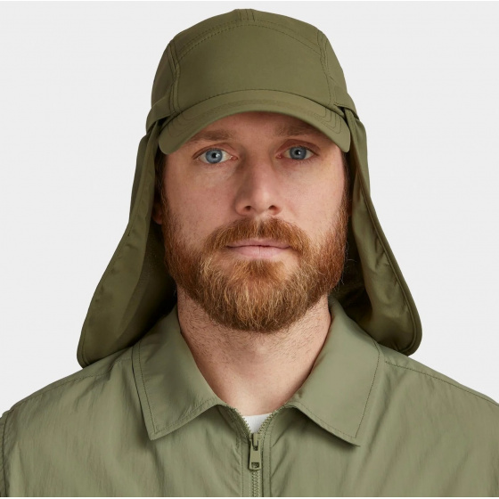 Casquette Cache-Nuque Ultralégère Olive UPF50+ - Tilley