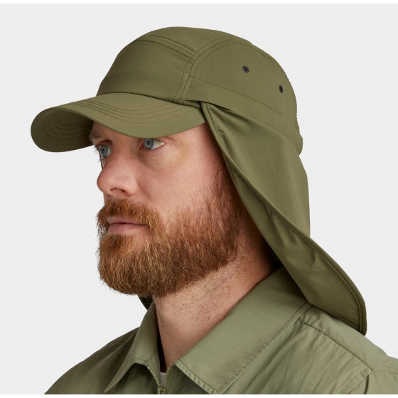 Casquette Cache-Nuque Ultralégère Olive UPF50+ - Tilley