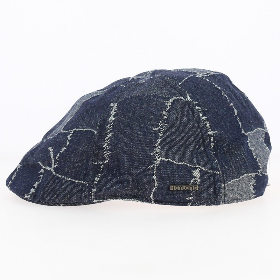 Casquette Bec de canard Baptiste Coton Bleu - Hatland