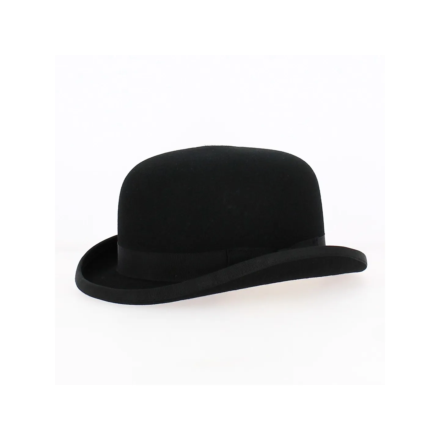 Chapeau Melon Harry Feutre laine Noir - Traclet