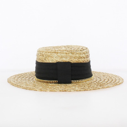 Hilton Natural straw hoop - Traclet