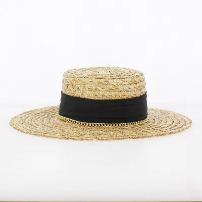 Hilton Natural straw hoop - Traclet