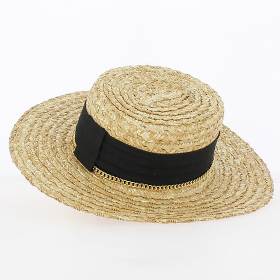 Hilton Natural straw hoop - Traclet