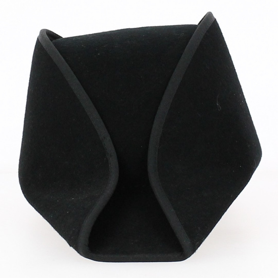 Bicorne Felt Wool Black - Traclet