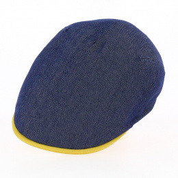 Blue Cotton Domed Cap - Traclet