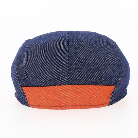 Blue cotton round cap - Traclet