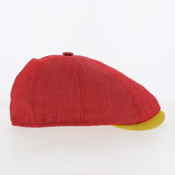 Adam Red domed cap - Traclet