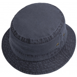 Bob Ros Hat Organic Cotton Navy - Stetson