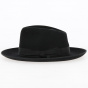 Black rabbit felt hat - Fléchet
