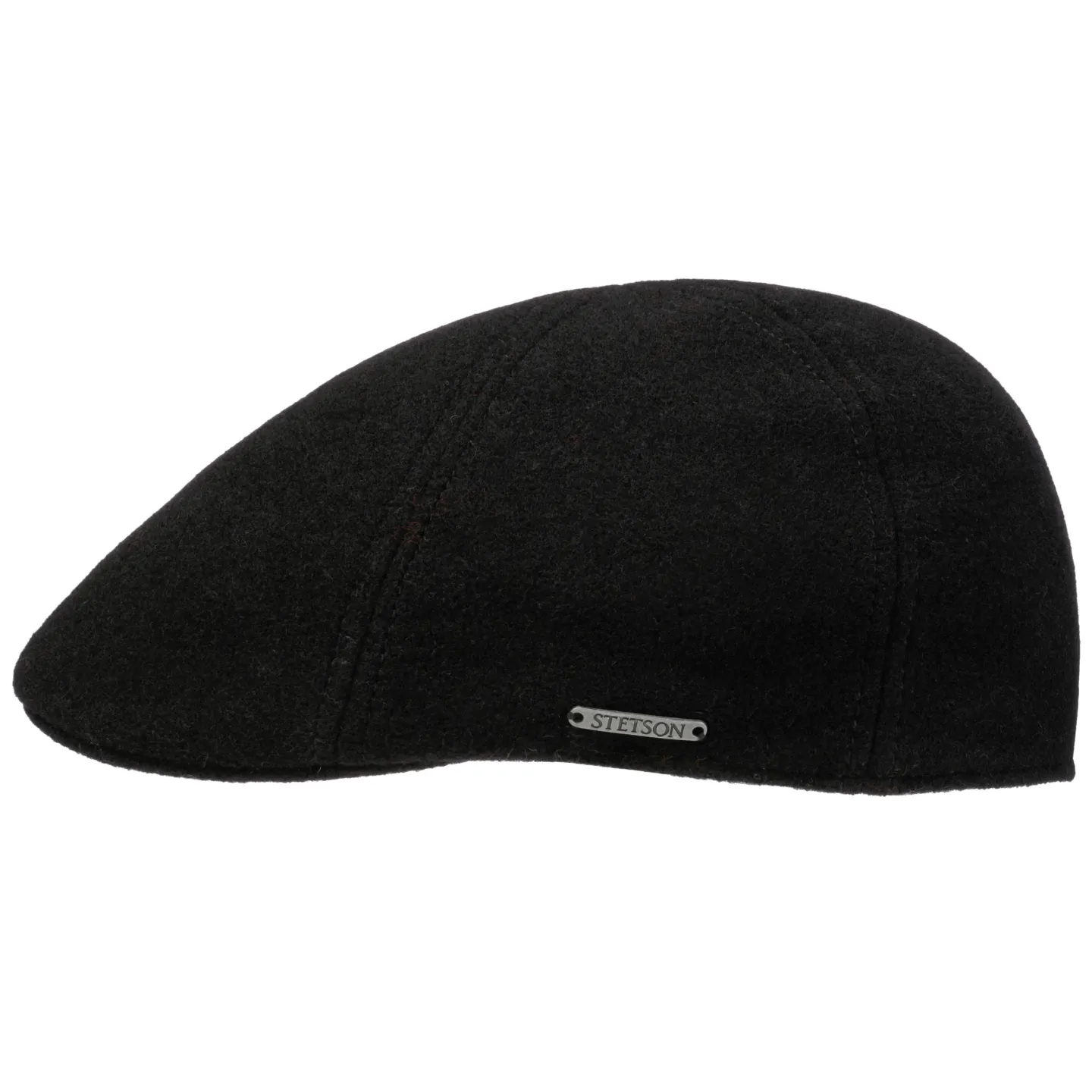Texas Wool Gatsby Cap Black - Stetson