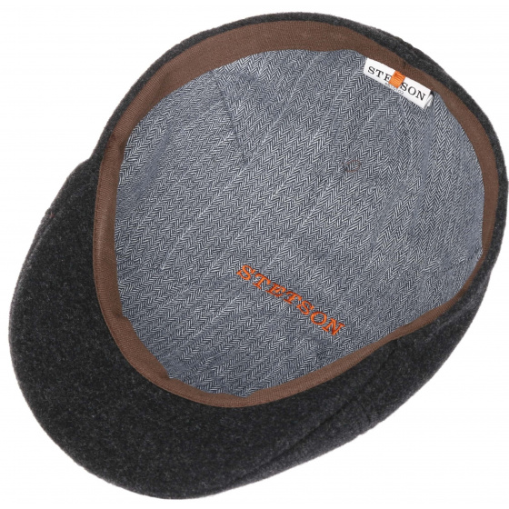 Texas Wool Gatsby Cap Anthracite - Stetson
