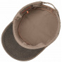 Stetson Army Gates Cotton Cap Brown & Taupe UPF 40+