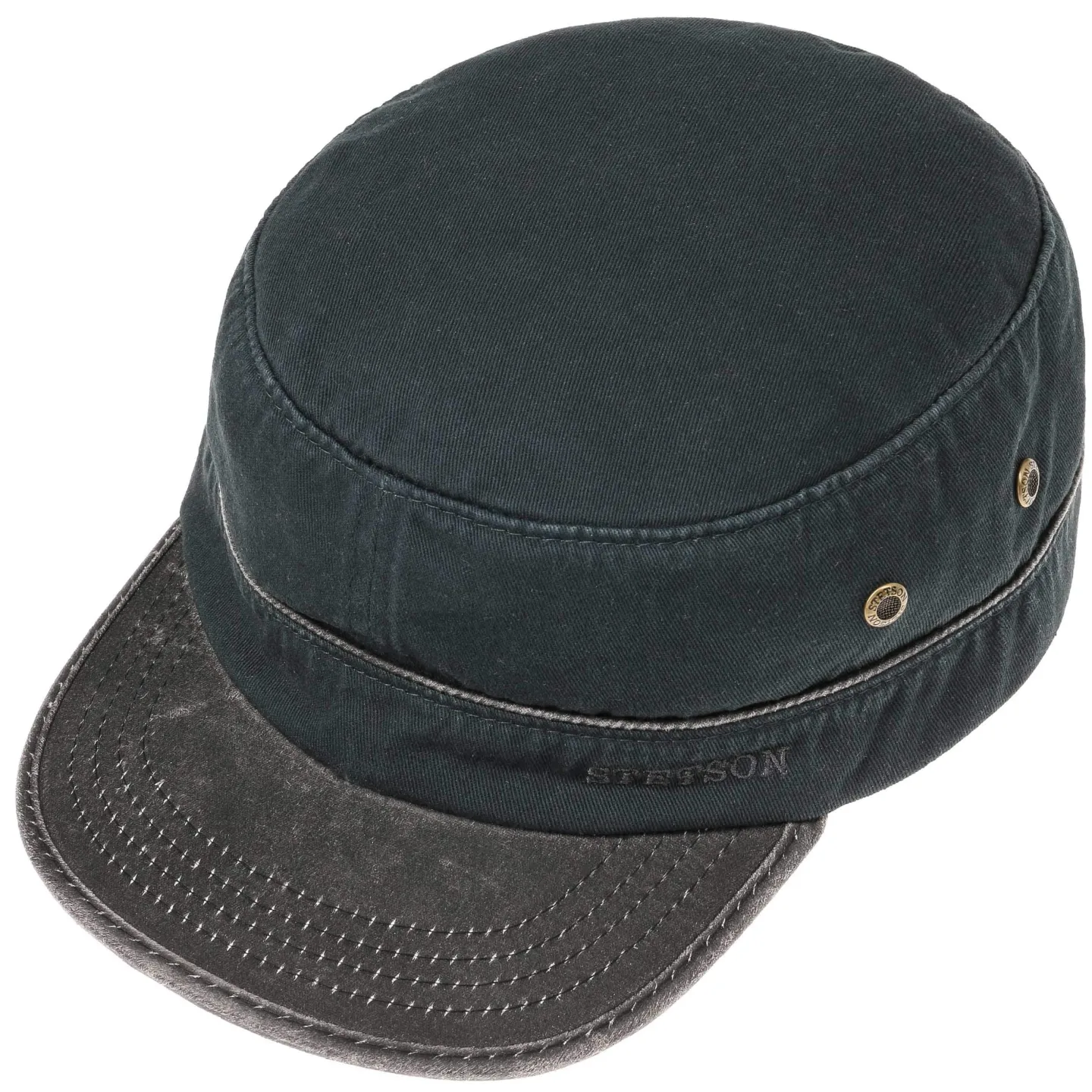 Navy Gates Army Cap UPF 40+ - Stetson Reference: 4892 | Chapellerie Traclet