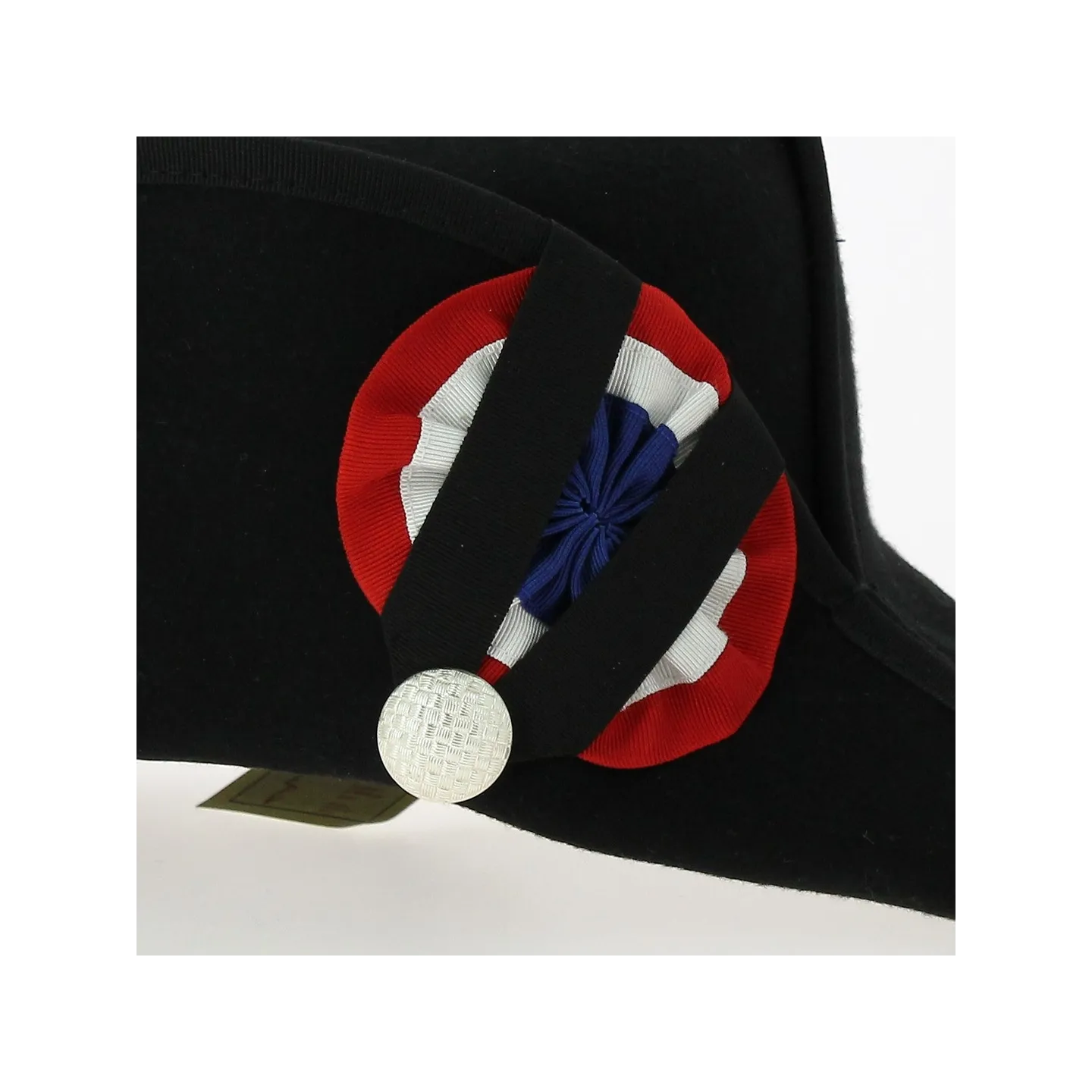Bicorne Cocarde Feutre Laine Noir - Traclet