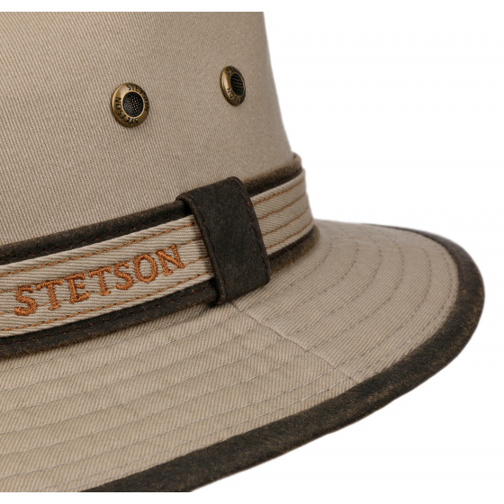 Chapeau  Ava Beige Tissu UPF 40+ - Stetson Chapeau  Ava Beige Tissu UPF 40+ - Stetson