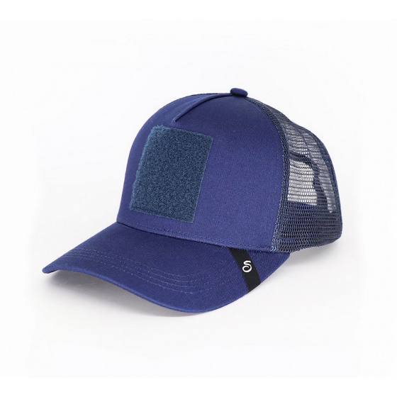 Baseball Cap Trucker Patch Navy - Scratchy's