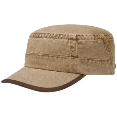 Army Cotton Brown Cap - Stetson