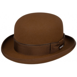 Chapeau melon Feutre poil Marron - Stetson
