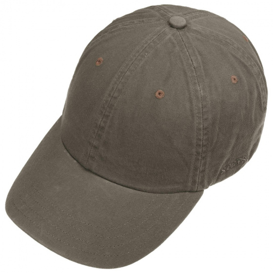 Rector Khaki Baseball Cap - Stetson
