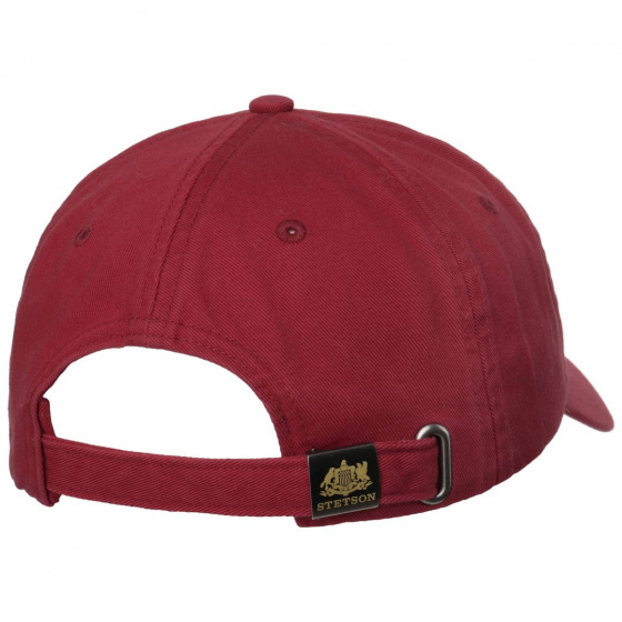 Baseball cap Rector Bordeaux - Stetson Baseball cap Rector Bordeaux - Stetson