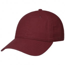 Ducor Red Cotton Baseball Cap - Stetson