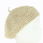 Women's natural straw beret - Traclet