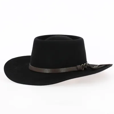 Chapeau Gambler Sydney Feutre Poil - Traclet