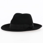 Fedora Tuscany Black Felt Hat - Traclet