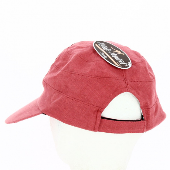 Jaipur Hemp Coral Large Visor Cap - Aussie Apparel Jaipur Hemp Coral Large Visor Cap - Aussie Apparel