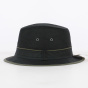 Black Oiled Cotton Adventurer Hat - Flechet