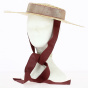 Rosie Natural Straw Provencal Hat - Panizza