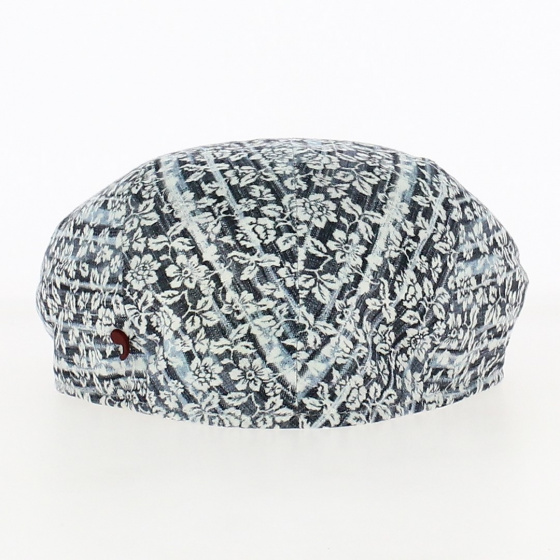 Fleur Bleu flat cap - Alfonso d'Este Fleur Bleu flat cap - Alfonso d'Este