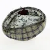 Casquette Irlandaise Carreaux Jaune et Bleu - Traclet