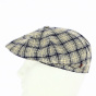 Irish Cap Yellow and Blue Checkered - Traclet