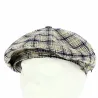 Casquette Irlandaise Carreaux Jaune et Bleu - Traclet