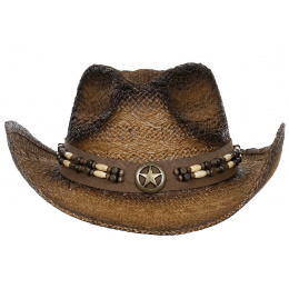 The Pagan's Natural Straw Cowboy Hat - Traclet