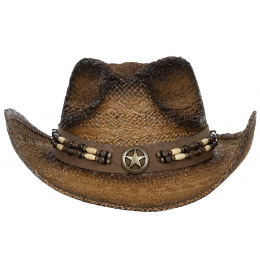 Chapeau Cowboy The Pagan’s Paille Naturel - Traclet