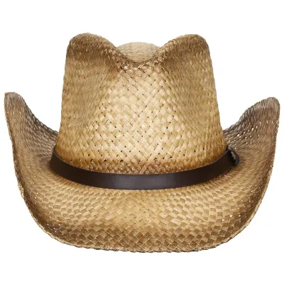Shells Natural Straw Cowboy Hat - Traclet  Reference: 17905| Traclet Hatmakers