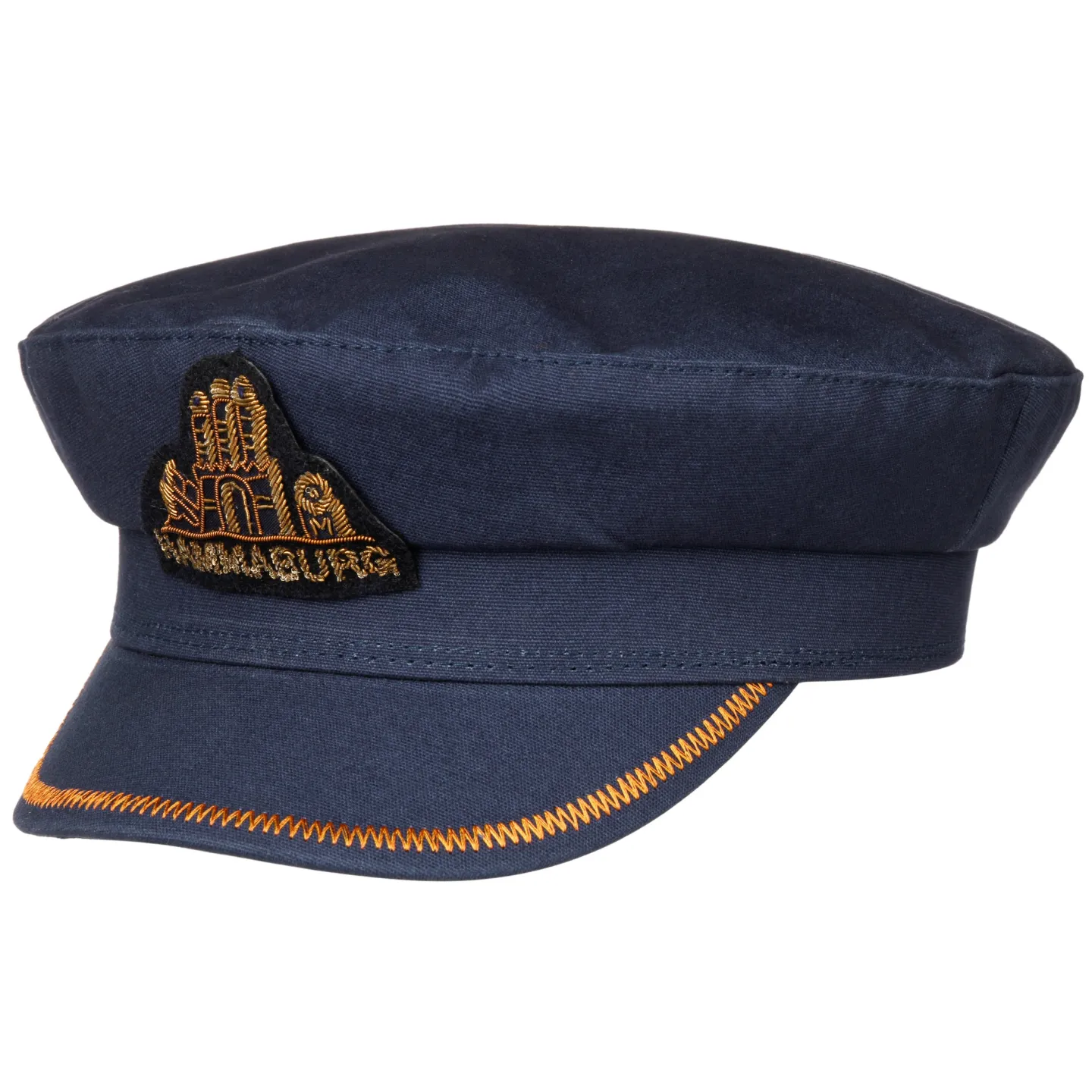 Casquette Capitaine Hammaburg Marine - Traclet  Reference : 17910| Chapellerie Traclet