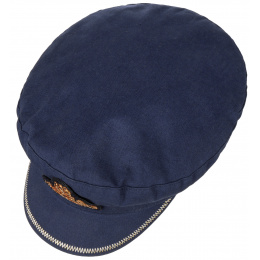 Navy Captain Hammaburg Cap - Traclet