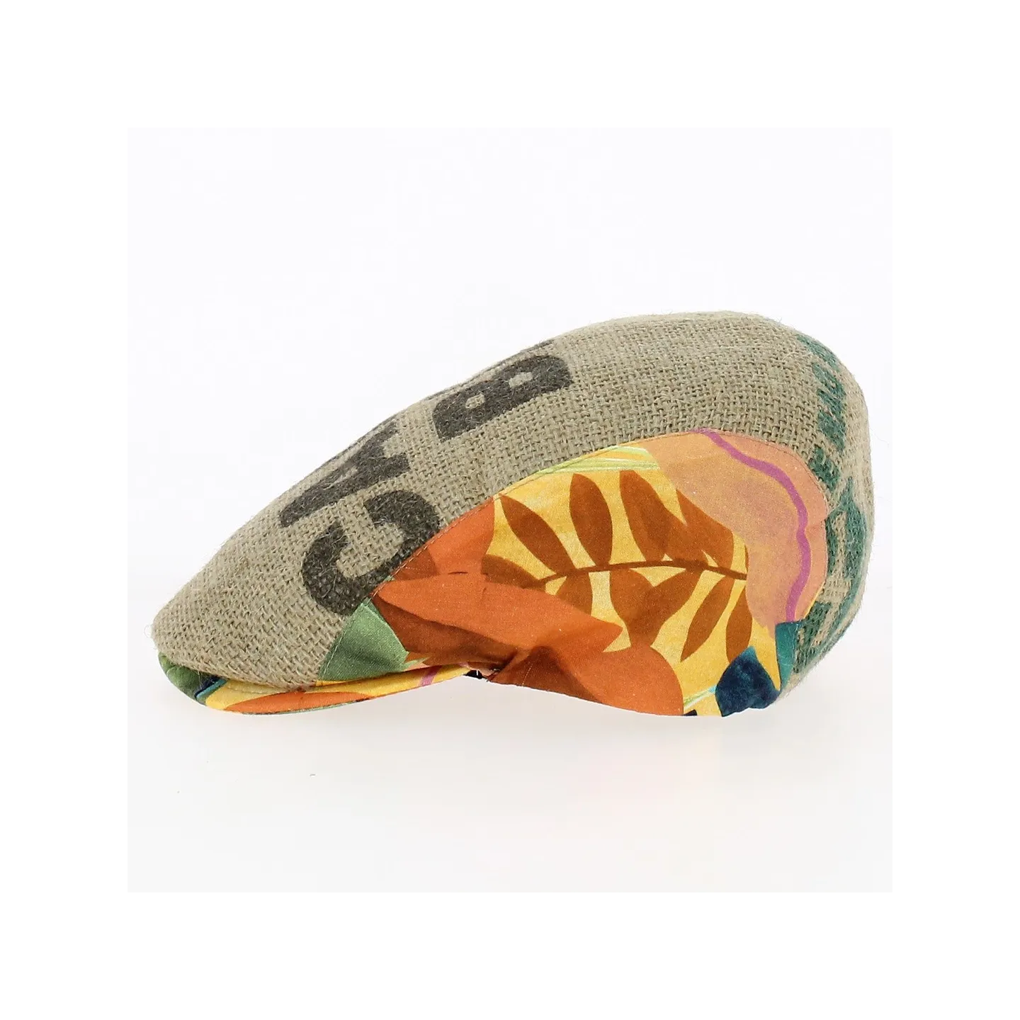 Casquette plate Jute et Coton - Traclet