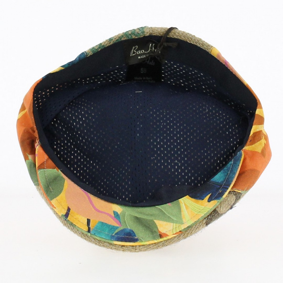 Casquette plate Jute et Coton - Traclet