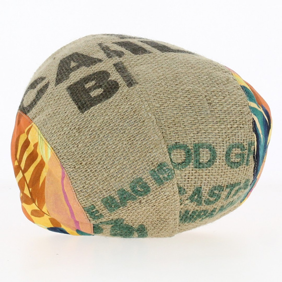 Casquette plate Jute et Coton - Traclet