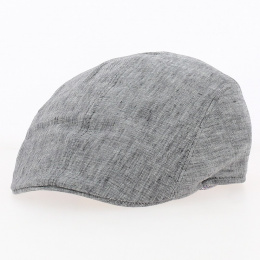 Flat cap Linen Grey - Traclet