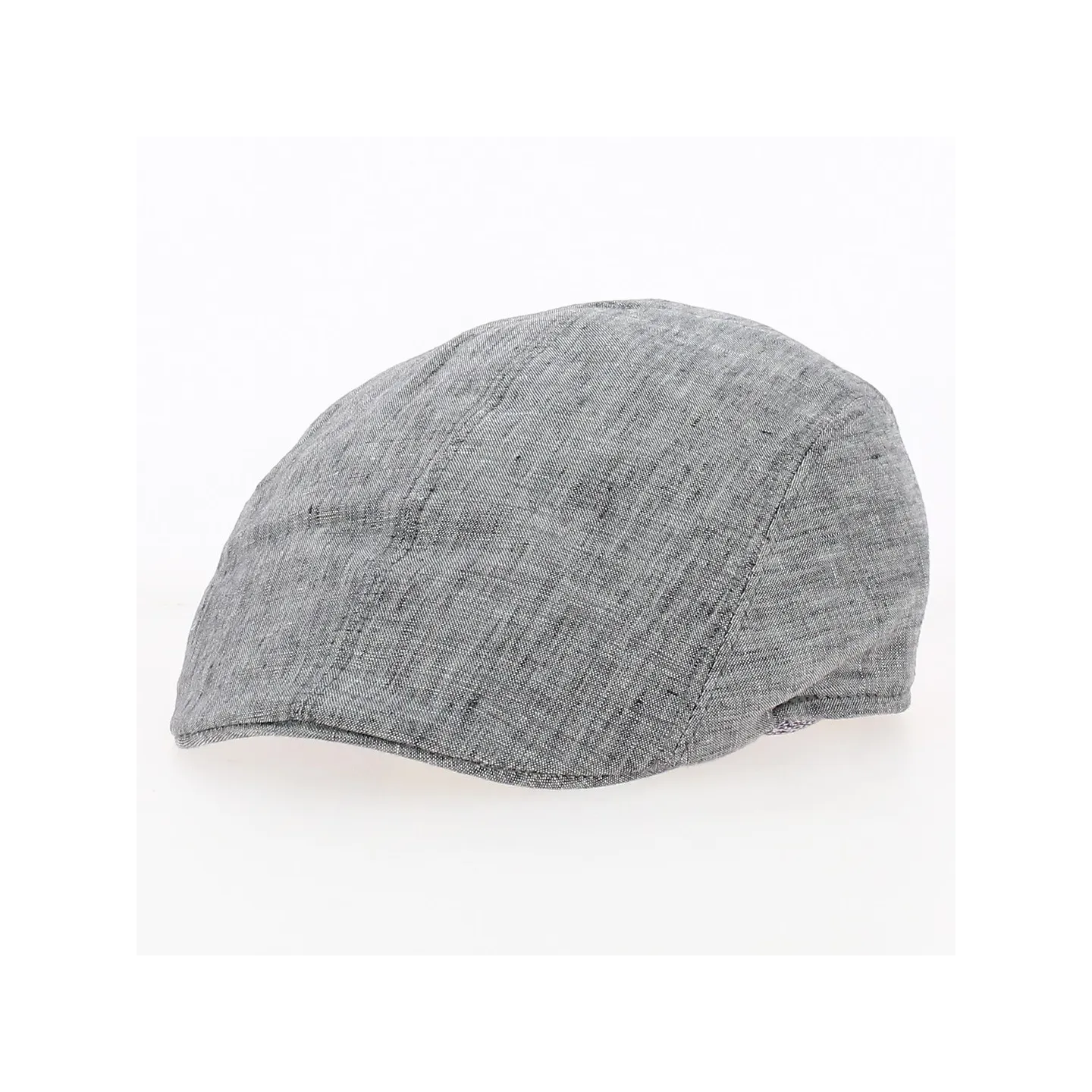 Casquette plate Lin Grise - Traclet