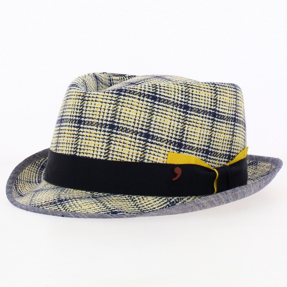 Porkpie Diamond Hat - Alfonso d'Este Porkpie Diamond Hat - Alfonso d'Este
