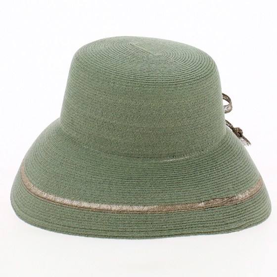 Capeline Lilien Paille Raphia Verte - Mayser